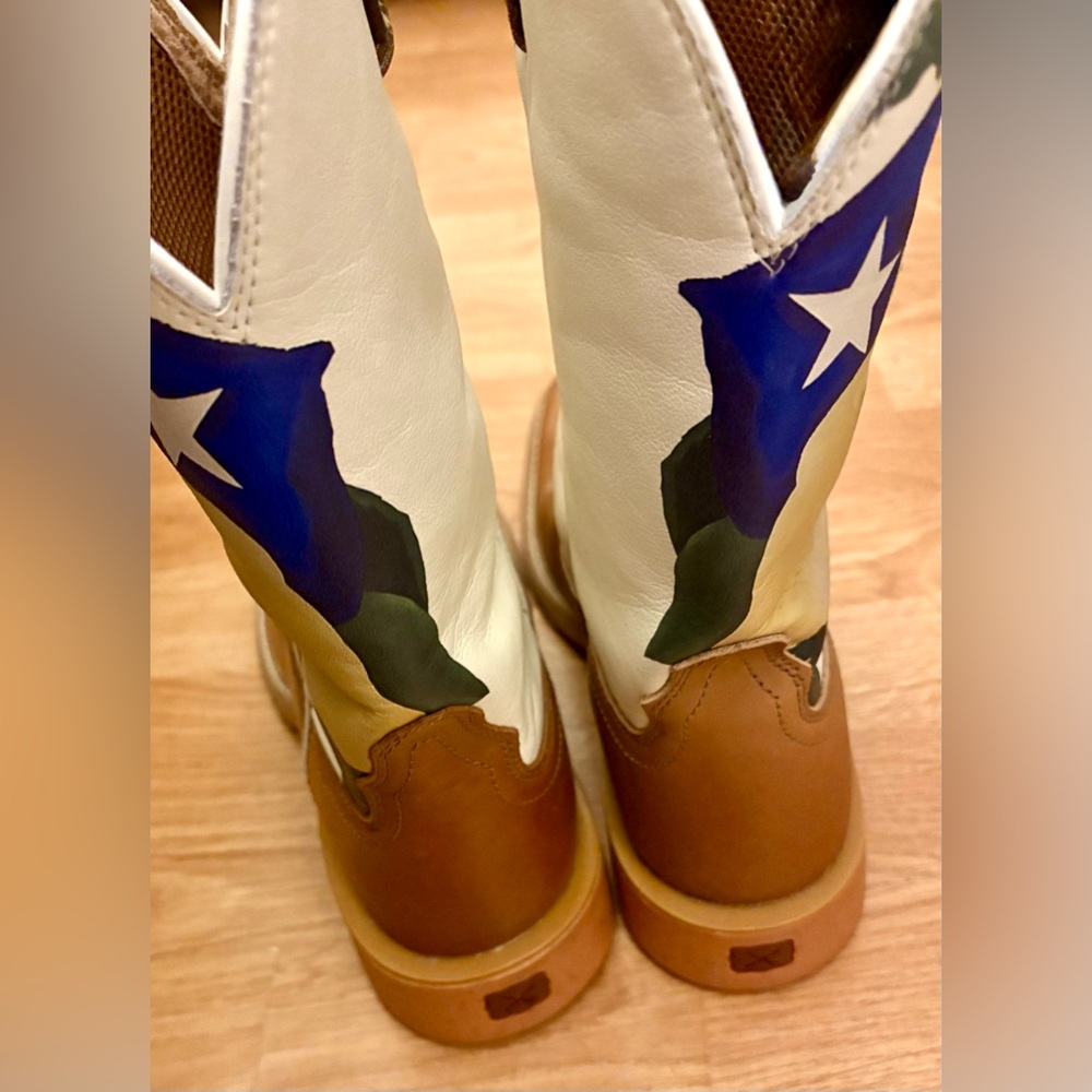 Twisted X Boots Women’s 8B Olivia Bennett Texas Western Rose WXTR003 New RARE - Picture 8 of 14